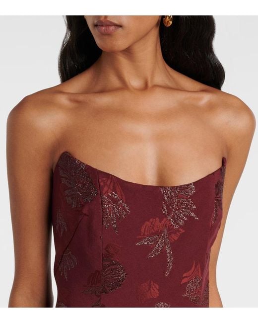 Markarian Purple Bedruckte Robe