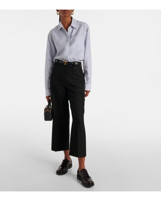 Tod's Black Leather Brogues