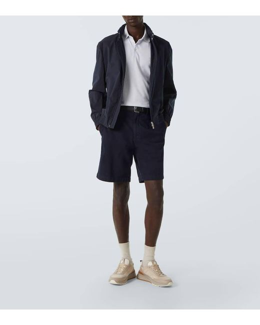 Polo di Brunello Cucinelli in White da Uomo
