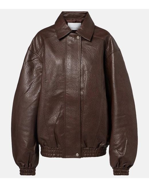 Frankie Shop Brown Prescott Oversized Jacket