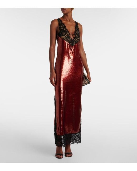 The New Arrivals Ilkyaz Ozel Red Raine Dress