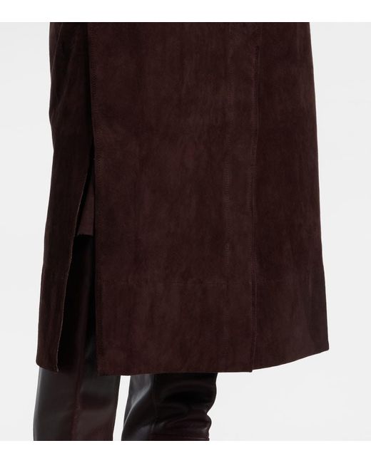 Stouls Red Suede Coat