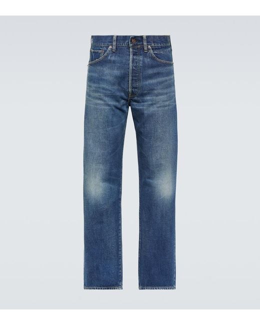 Visvim Blue Social Sculpture 00 Straight Jeans for men