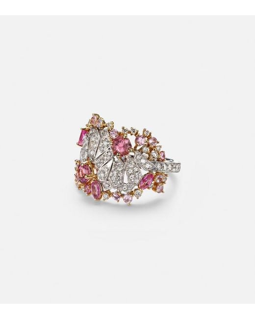 ANANYA Magnificent Jewels Volume 2 18Kt Pinky Ring With Gemstones