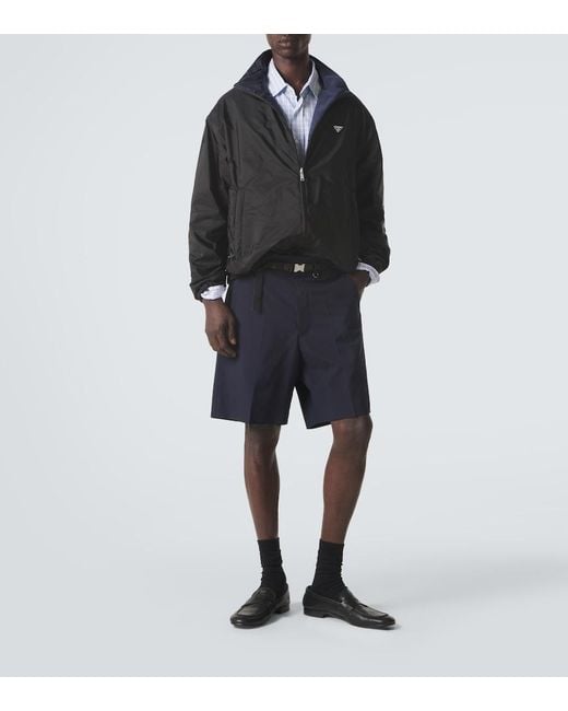 Prada Black Re-Nylon Jacket for men