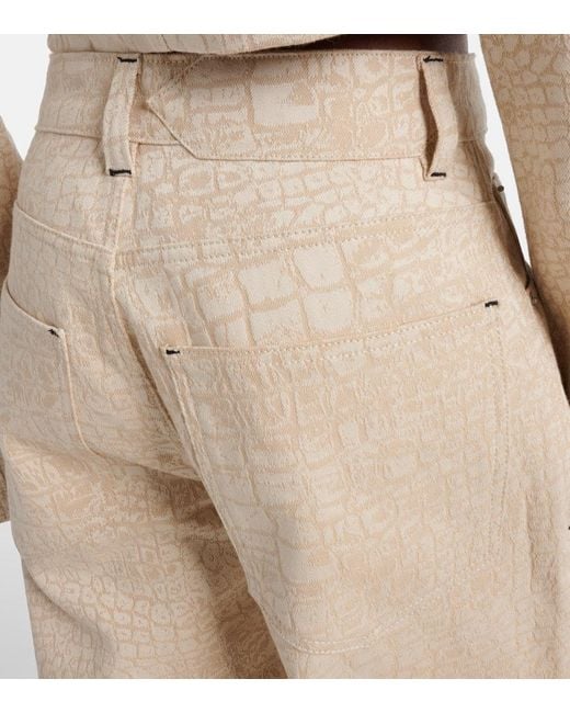 I Pantaloni Larghi di Jacquemus in Natural