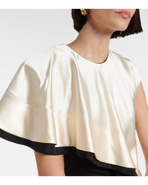 Altuzarra Black Topolino Silk Gown