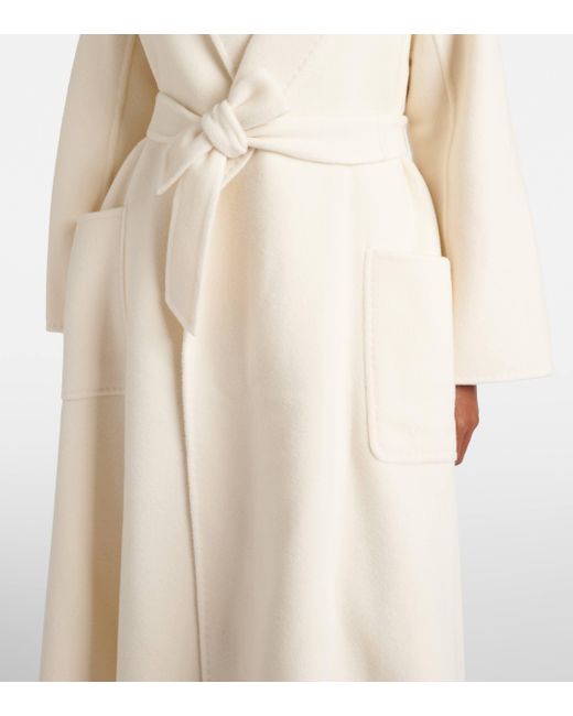 Max Mara Natural Ludmilla Cashmere Coat