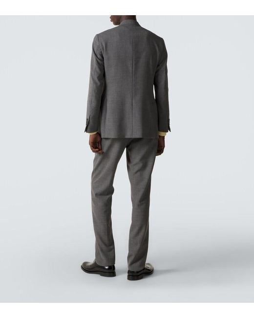 Thom Sweeney Gray Wool Suit for men