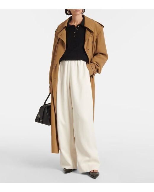 FFORME White Dayne Wide-Leg Pants