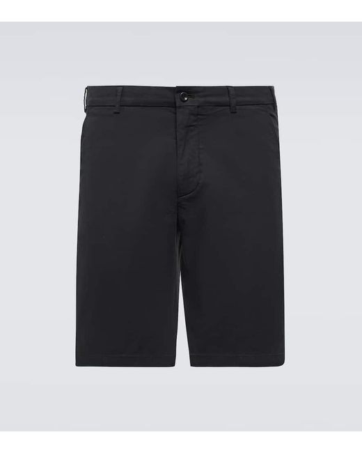 Loro Piana Bermuda-Shorts aus einem Baumwollgemisch in Black für Herren