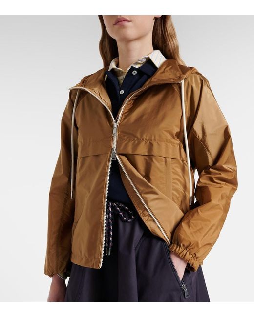 Moncler Brown Coquelicot Technical Jacket