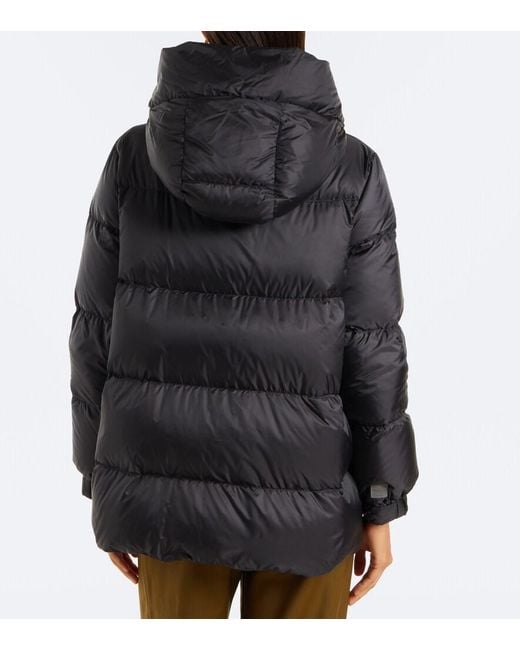 Max Mara Black Technical Down Jacket
