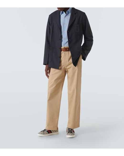 Sneaker Ace Uomo Con Dettaglio Web, Taglia di Gucci in Multicolor da Uomo