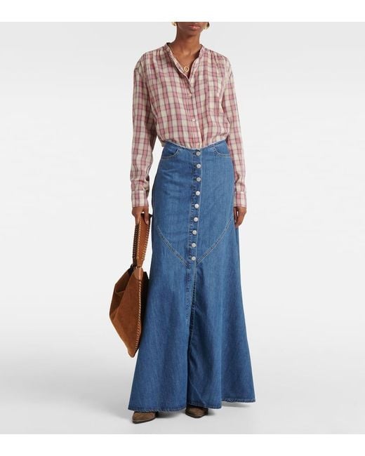 AG Jeans Blue Jeansrock Malaga