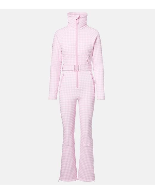 CORDOVA Pink Chatel Gingham Ski Suit