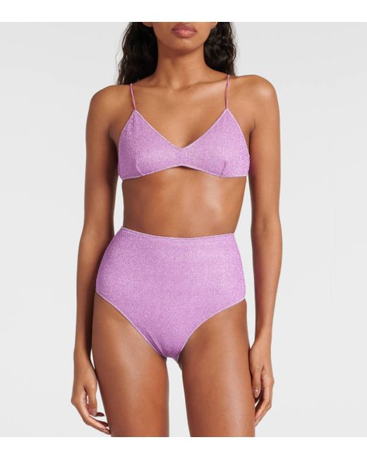 Oseree Purple Lumiere Bikini