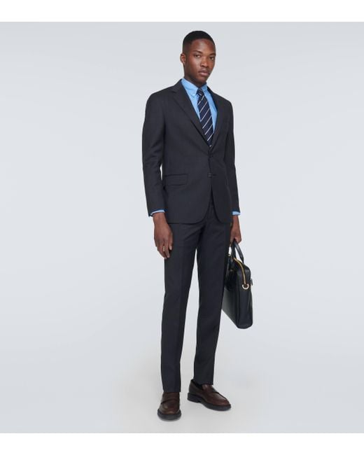Polo Ralph Lauren Black Single-breasted Wool Suit for men