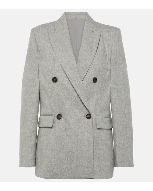 Brunello Cucinelli Gray Jackets