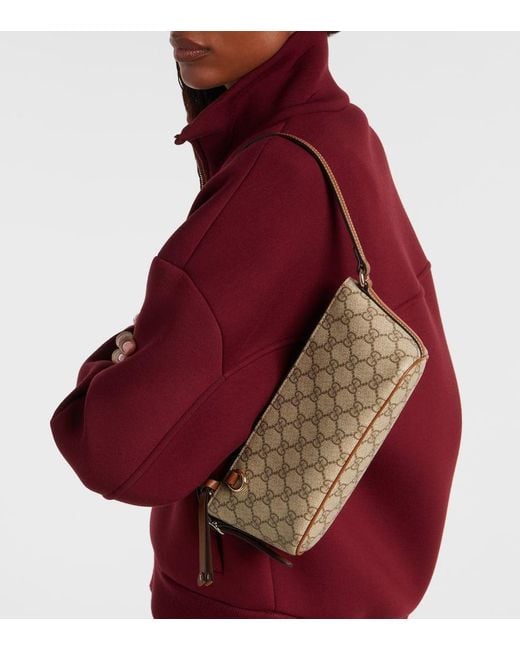 Gucci Metallic Kleine Gg Emblem Schultertasche