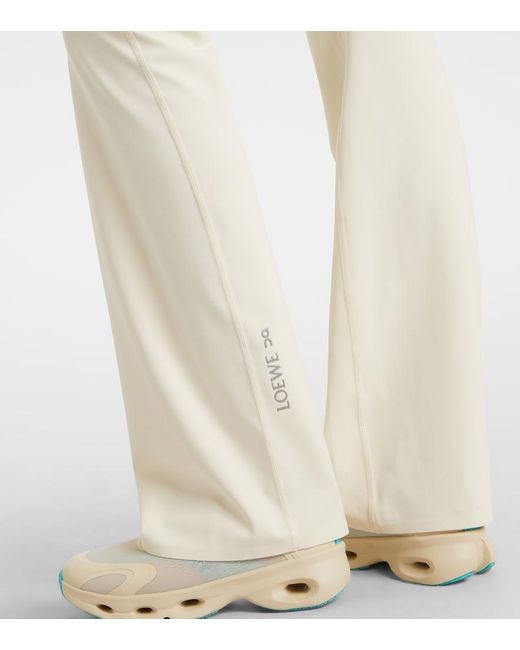 Loewe White X On Flared Leggings