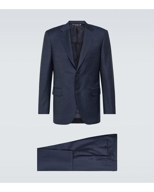 Canali Anzug aus Wolle in Blue für Herren