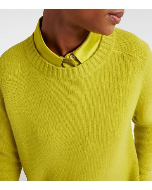 Joseph Yellow Cashmere Sweater