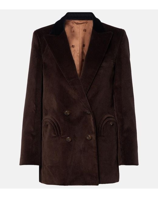 Blazé Milano Black Everyday Cotton Corduroy Blazer