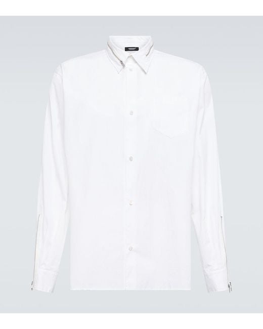 Undercover White Cotton Shirt for men