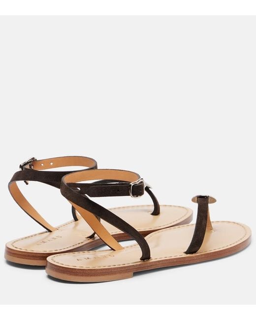 Amanu Brown Senegal Leather Sandals