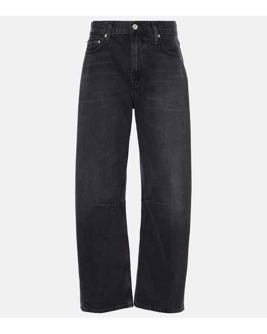 Citizens of Humanity Blue Miro High-Rise Wide-Leg Jeans