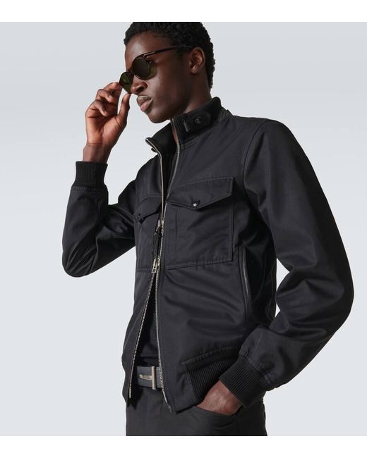 Giacca Blouson di Tom Ford in Black da Uomo