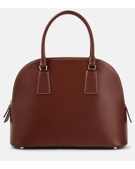 Bolso Nina Small De Piel The Row de color Brown