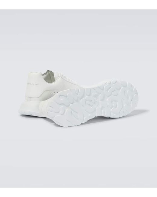Alexander McQueen Sneakers Oversized Court aus Leder in White für Herren