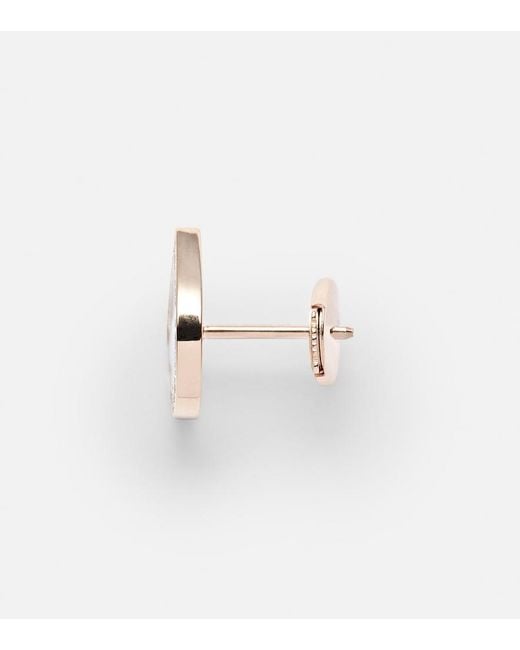 Repossi Blue Antifer 18Kt Rose Single Earring With And Diamonds
