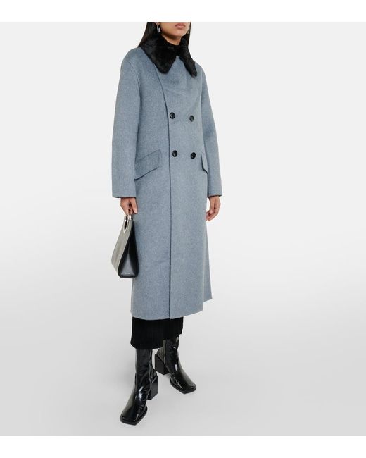 Abrigo Emma White Label de mezcla lana Proenza Schouler de color Gray