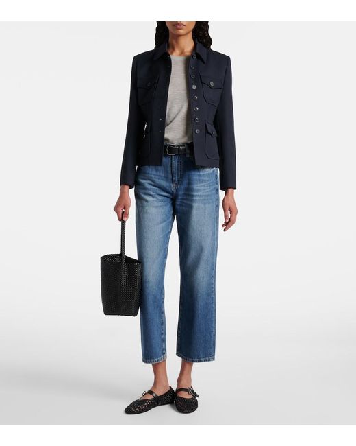 AG Jeans Blue Florence Straight Jeans