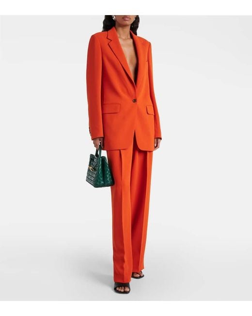 Pantaloni Regular di Dries Van Noten in Orange