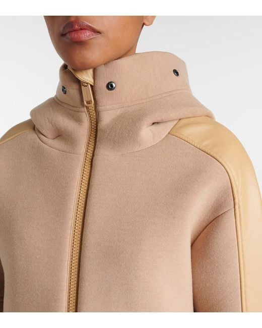 Goldbergh Natural Ember Faux Fur-Trimmed Coat