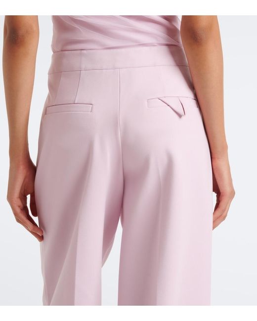 Dorothee Schumacher Pink Emotional Essence Jersey Wide-Leg Pants