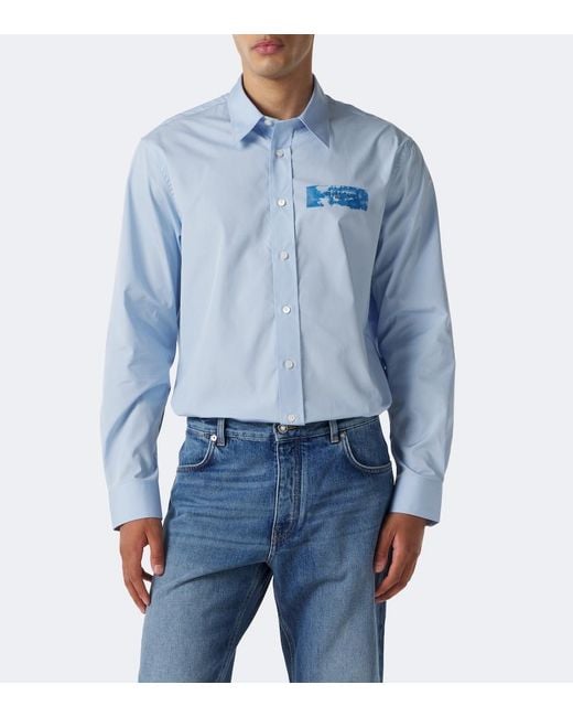 Camicia di Givenchy in Blue da Uomo