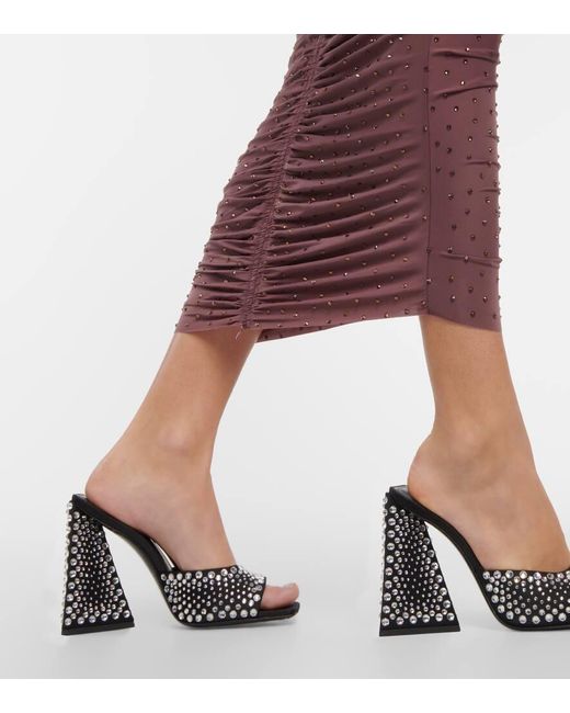 Gonna Midi di Alex Perry in Brown