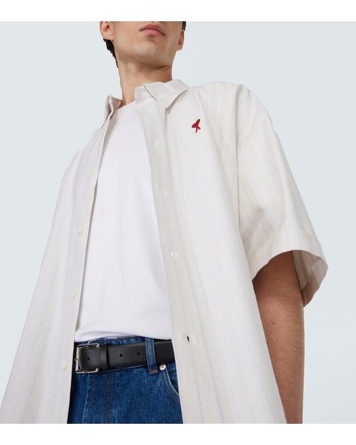 AMI Hemd aus Baumwolle in White für Herren