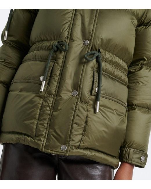 Moncler Green Sesie Down Jacket