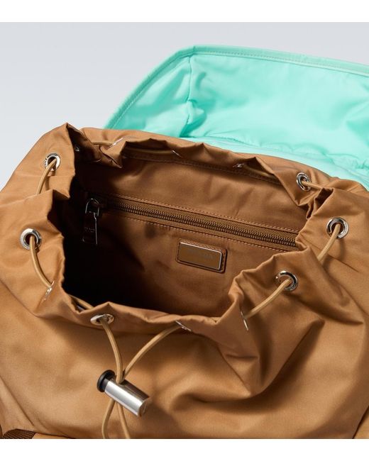 Zaino Large di Prada in Green da Uomo