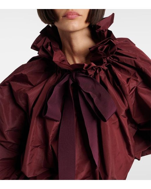Patou Red Bluse Iconic Aus Baumwolle