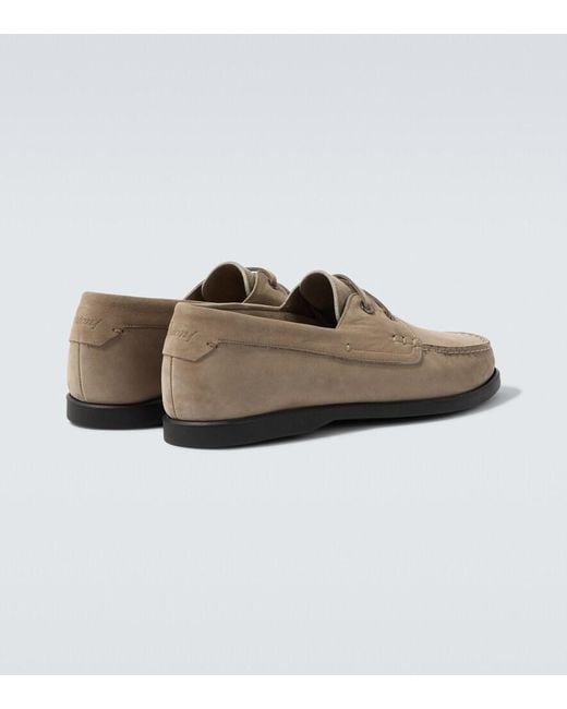 Brioni White Leather Derby Shoes for men