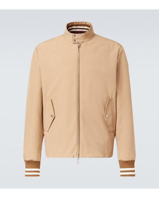 Moncler Natural Archivio Reversible Bomber Jacket for men