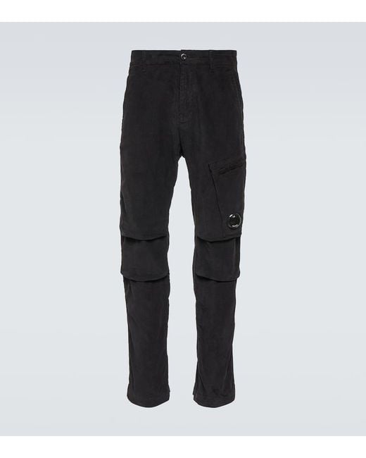 C P Company Gerade Hose Aus Cord in Black für Herren
