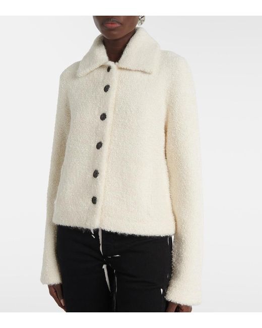 Proenza Schouler Natural Sylvie Boucle Jacket